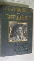 LIVE & ADVENTURES OF BUFFALO BILL BOOK - 1917