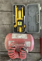 2 Ton Floor Jack and Air Tank