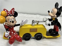 RARE Pride Lines Mickey Mouse Hand Car No 1100