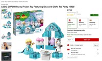 LEGO DUPLO Disney Elsa and Olaf's Tea Party 10920