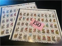 STATE BIRDS  2 MINT SHEETS