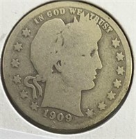 1909D Barber Quarter