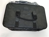 Set Of Leather Soft Travel Bags