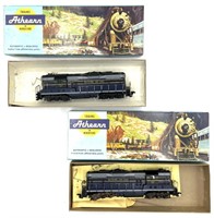 (2) Athearn HO Scale B&O Powered Diesel Engines