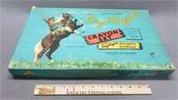 Vintage Roy Rogers Crayon Set