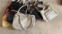 Lot of women’s purses, 2 Stone Mountain, nine