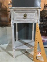 Side table in white wash
