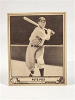 1940 GUM INC. PLAY BALL PETE FOX NO. 43