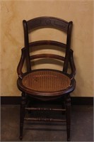 Vintage Cane Seat Chair
