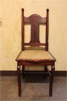 Wood Framed Upholstered Chair
