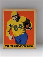 1949 Leaf #37 Ted (The Bull) Fritsch Packers FB