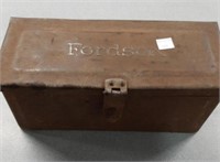 Fordson tractor tool box