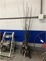 LARGE LOT OF FISHING POLES