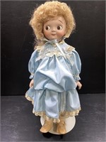 Heubach Porcelain Doll Signed M. Pike 1984