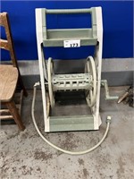 GARDEN HOSE REEL HOLDER