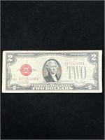 1928 G $2 Red Seal Note