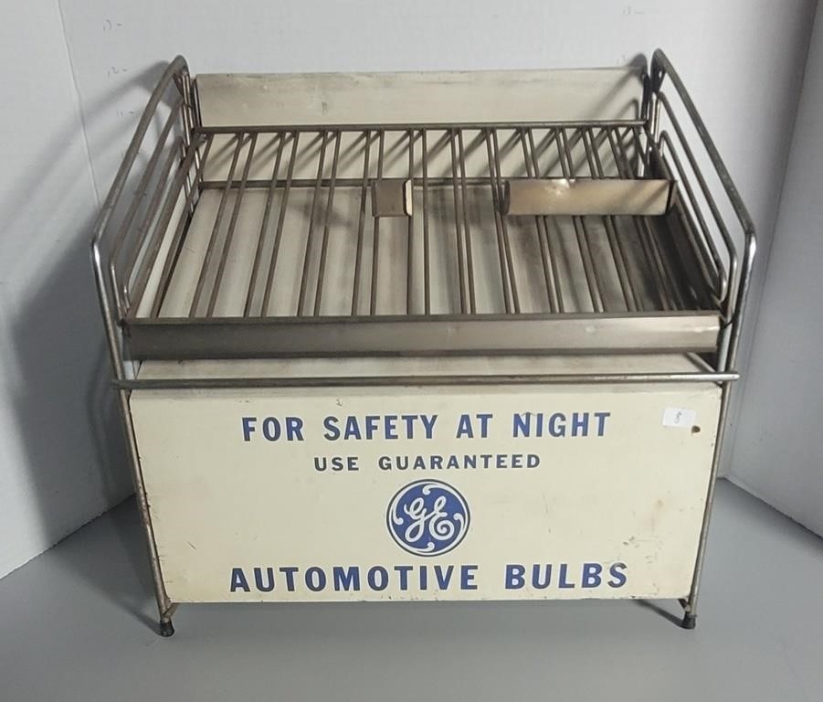 GE AUTOMOTIVE BULBS DISPLAY RACK