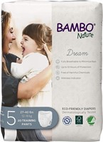 Bambo Nature Eco-Friendly Training Pants, size 5