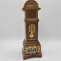 Vintage Ezra Brooks Clock Whiskey Decanter