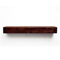 DOGBERRY COLLECTIONS RUSTIC FIREPLACE MANTLE SHELF