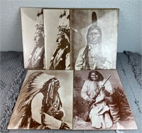 Lot of 5 Sealed Old West Collectors Series Prints