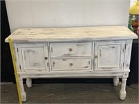 Vintage Distressed Buffet Table
