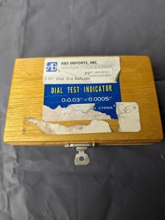 Micrometer- Dial Test Indicator in Box