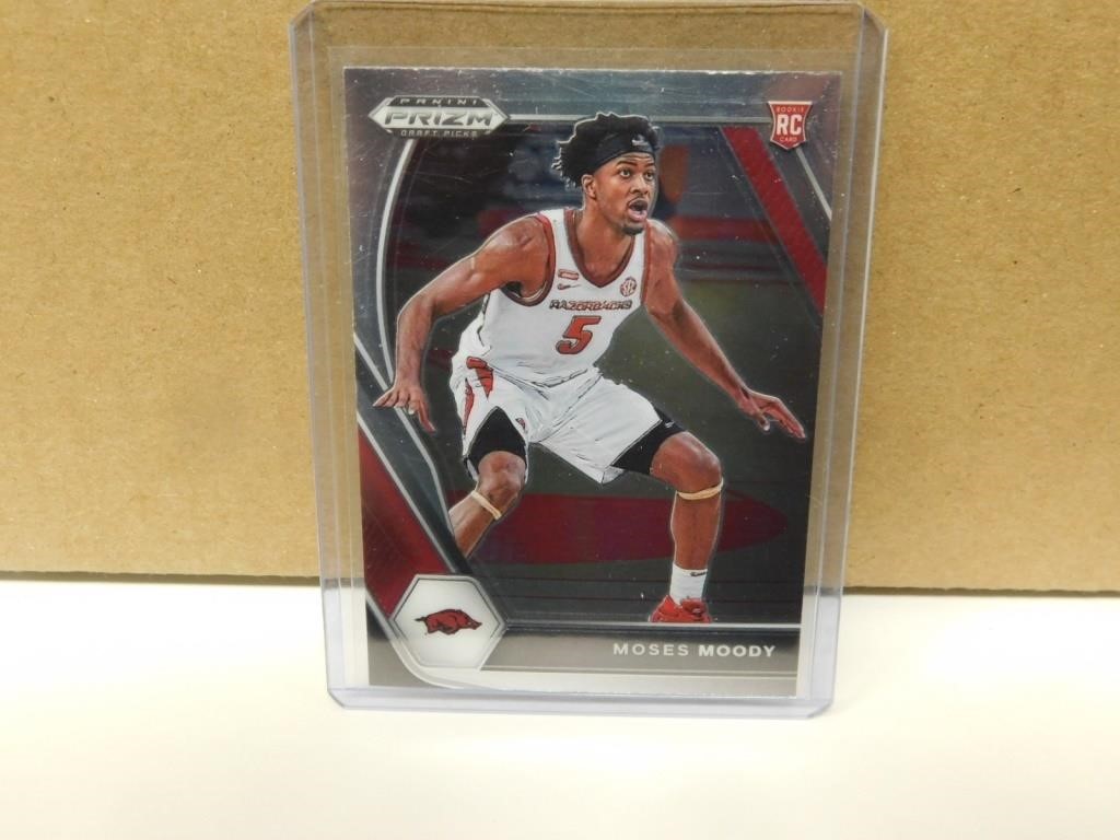 2021-22 Panini Prizm Silver Rookie Moses Moody