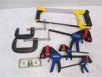 Stanley Hand Saw & Clamps - Workpro & More