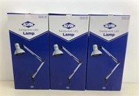 (3) Alvin swing lamps  NIB