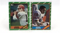 1986 Topps Rookie Stars Bernie Kosar/dennis Smith