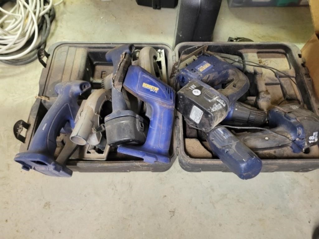 Set of Battery Tools