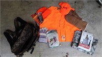 High Sierra Backpack w/Gloves, Vest, other