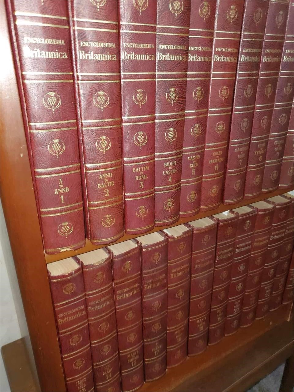 VINTAGE 50’s - 60’s BRITANNICA ENCYCLOPEDIA SET