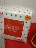 king flannel sheets