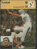 1977 George Blanda Oakland Raiders NFL Football Sp