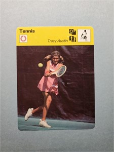 1978 Tracy Austin Tennis Sportscaster Rookie Card