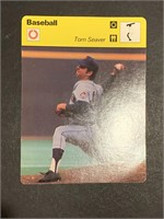1977 Tom Seaver New York Mets Sportscaster Basebal
