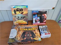 (4) STAR WARS: Cereal, Toothpaste, Funko & Game