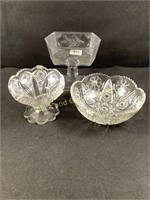 Lot Of Vintage Glass Dishes