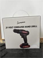 Journeyman 21 volt Cordless Hand Drill