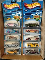 Flat of Hot Wheels