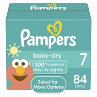 Pampers Baby Dry Diapers Size 7 84 Count