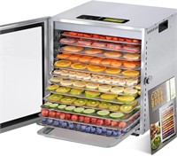 LIANQIAN Dehydrator, 1000W, 12 Trays, 24H Timer