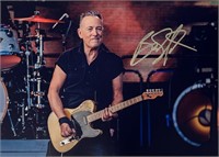 Autograph COA Bruce Springsteen Photo