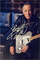 Autograph COA Bruce Springsteen Photo