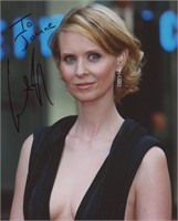Sex in The City Cynthia Nixon signed photo