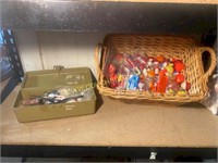 Fishing Bobbers, Lures, Tackle Box and More