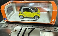 Yellow Smart Fortwo
