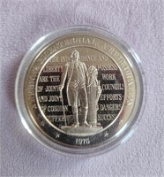 Franklin Mint American History Bronze Coin 1975